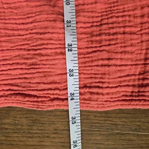 Cotton gauze two piece long sleeve and maxi skirt puff sleeve sz S/XS - Picture 12 of 12